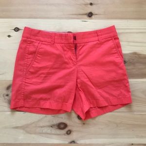 J.Crew Chino Red shorts size 0